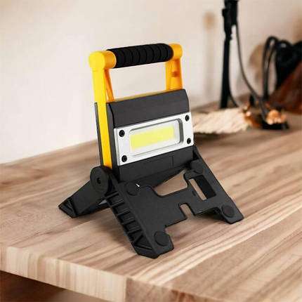 Ліхтар прожектор переносний MS 8006 7858, Ліхтар світлодіодний прожектор, Ручний VY-288 прожектор автономний, фото 1