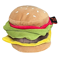 Іграшка для собак бургер Happy Peppy (Хеппі Пеппі) з отворами для корму