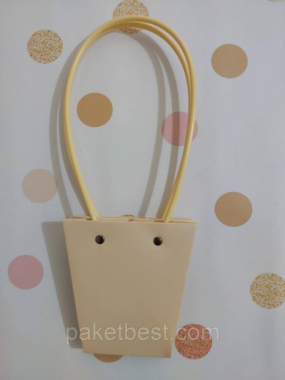 Флористична сумочка (S) (10шт/уп) Беж