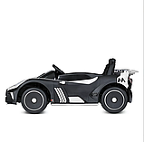 Дитячий електромобіль Bugatti M 5053EBLR-1 білий, фото 2