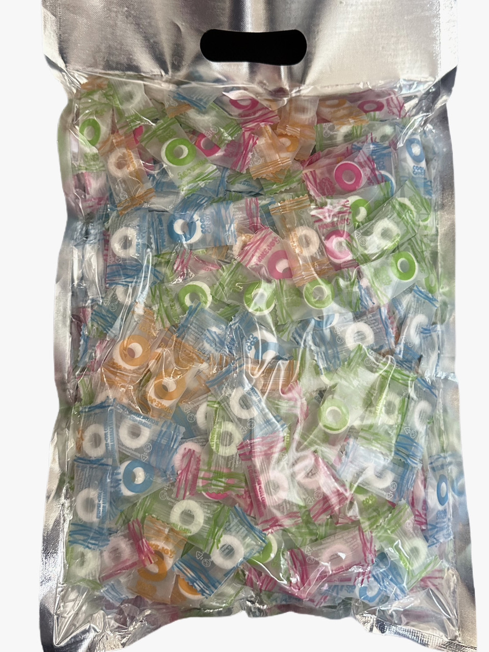 Карамель льодяникова кільця Cool Candy мікс 800 г