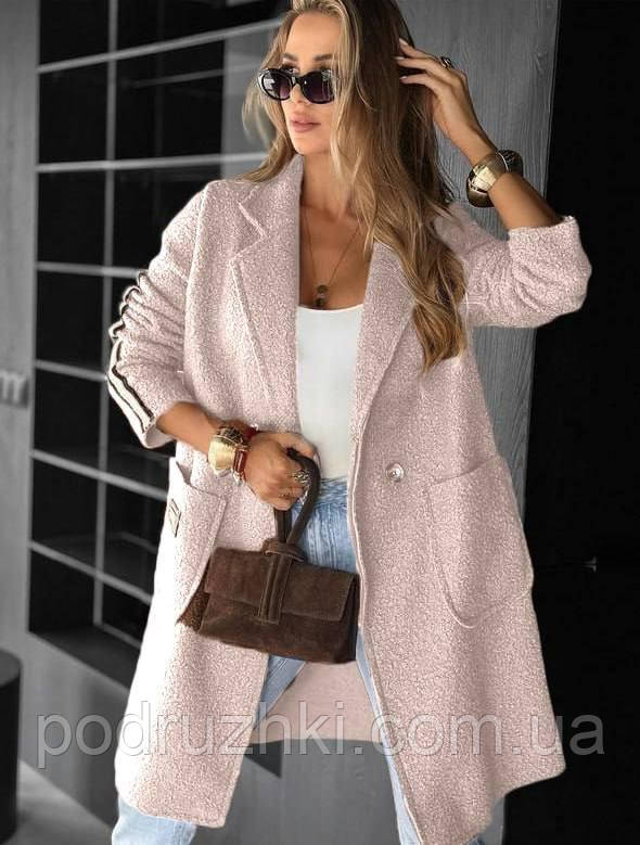 Пальто жіноче барашек великі розміри, 50-52, 54-56, 58-60, 62-64, фото 1