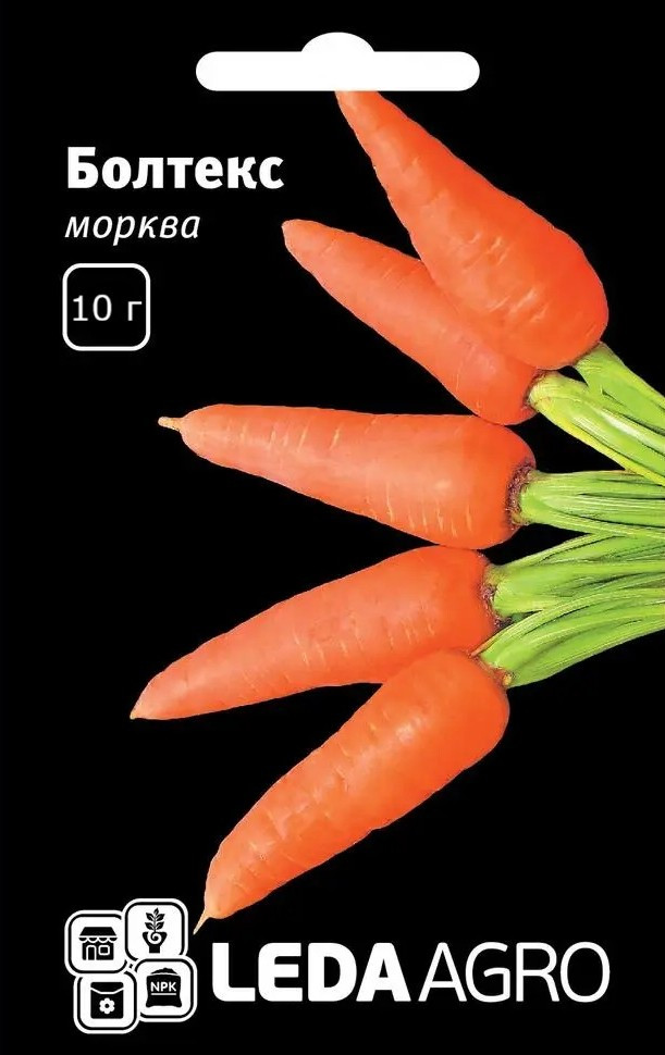 Морква Болтекс, тип шантане, 10 г (Leda Agro), фото 1