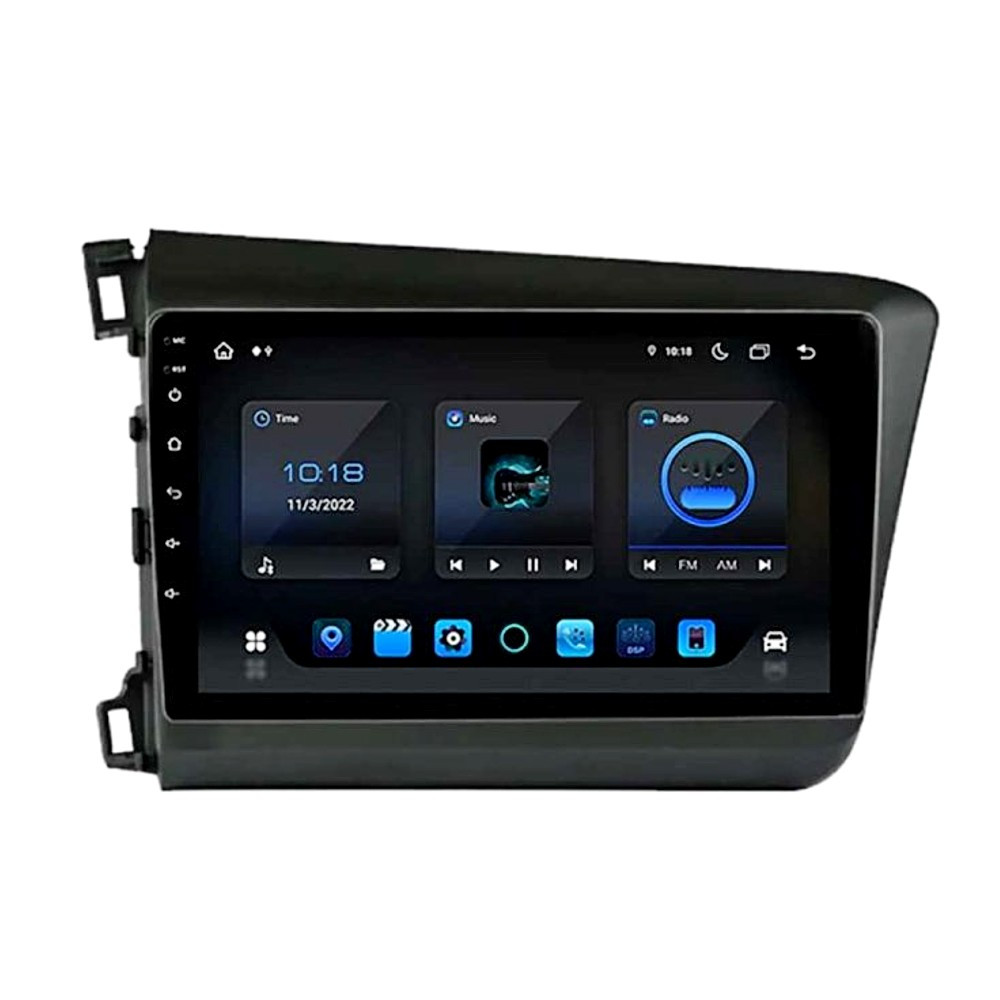 Штатна магнітола андроїд HONDA CIVIC 2007-12 Автомагнітола 2 дин 2/32, штатний головний пристрій мазда, фото 1