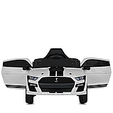 Дитячий електромобіль Ford Mustang M 5778 EBLR-1 білий, фото 3