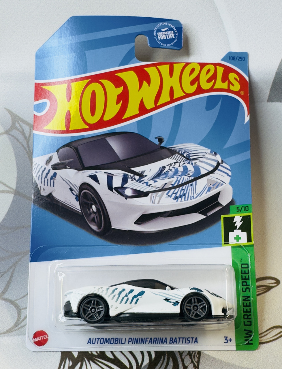 Колекційна машинка Хот Вілс Hot Wheels Automobili Pininifarina Battista