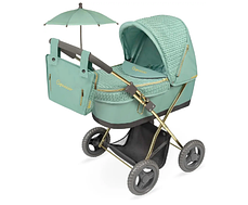 Дитячий візочок для ляльок DeCuevas 85073, набір із сумкою та парасолькою, фото 2