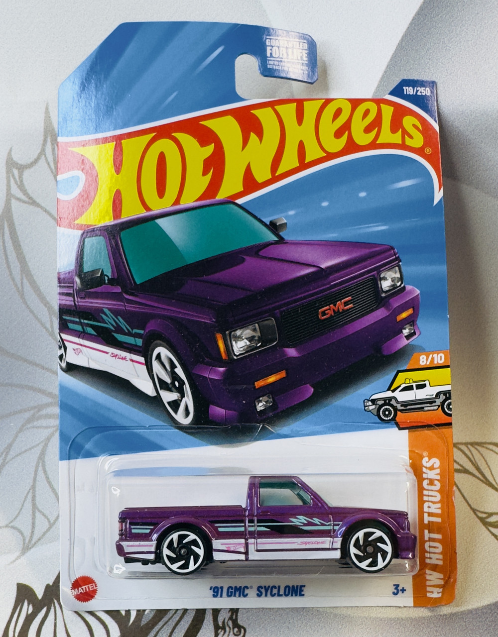 Колекційна машинка Хот Вілс Hot Wheels 91 GMC Syclone