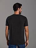 Чоловіча базова однотонна футболка Sinsay р.XXL, 56-58, фото 2
