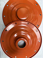 Опорні фланці (тарілки) бака бетономішалки 125л (верх+низ)