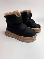 Зимние ботинки для девочки Clibee 610 HA black черные р. 24 (последние!)
