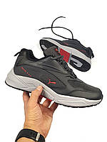 Зимові водонепроникні чорні шкіряні чоловічі кросівки Puma RS-Fast 🌧❄️Thermo