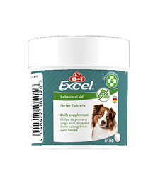 Таблетки для собак від копрофагії 8in1 Excel «Deter» 100 шт.