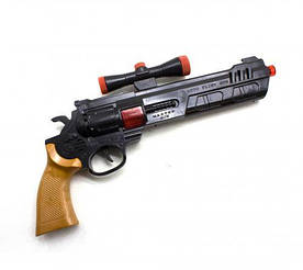Пістолет-тріскачка з прицілом Golden Gun (107969)