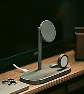 KUXIU X23 Pro 3-в-1 MagSafe швидка зарядка стенд, фото 5