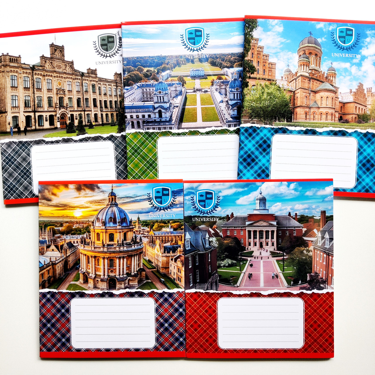 Зошит шкільний в клітинку 48 аркушів Лідер, Університети, фото 1