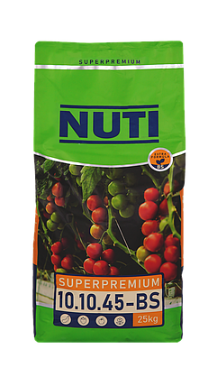 Водорозчинне добриво SUPERPREMIUM (Суперпреміум) 10.10.45-BS (Нуті) (NUTI 10.10.45-BS) 25кг, фото 1