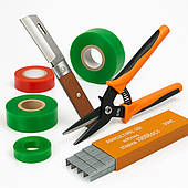 Інструменти для підв’язки та догляду за рослинами | степлери, стрічки, ножі, ножиці