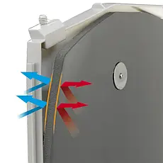 Комплект ізоляційних панелей для утеплення будки Dogvilla 70, фото 4