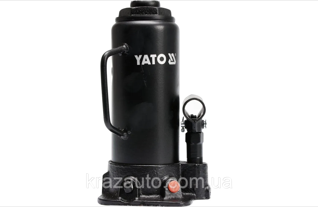Домкрат гідравлічний стовпчик YATO: 10 т, H = 230 — 460 мм YT-17004, фото 1
