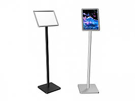 Напольная информационная стойка наклонная А4 (210х297мм) Ташута  (21-61040-01)