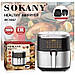 Аерофритюрниця мультипіч 8.8 л 2000 Вт Sokany SK-10037 Fm, фото 4