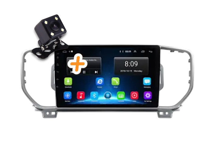 Магнітола для Kia Sportage 4 2016-2018 на Android. Покращена модель (2/32 ГБ), фото 1