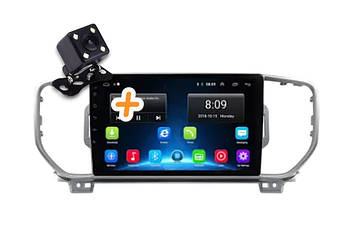 Магнітола для Kia Sportage 4 2016-2018на Android | Сенсорний екран, GPS, Bluetooth, камера заднього виду