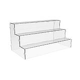 Товарна горка EKOSTAR на 3 сходи з акрилу 300x150x150, фото 2