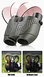 Бінокль 20X25 професійний HD кишеньковий водонепроникний кемпінговий, фото 10
