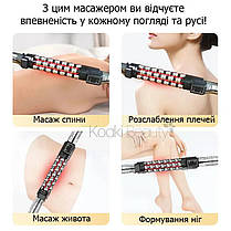 Антицелюлітний масажер для тіла ендосфера з фотодинамічною терапією чорний, фото 4