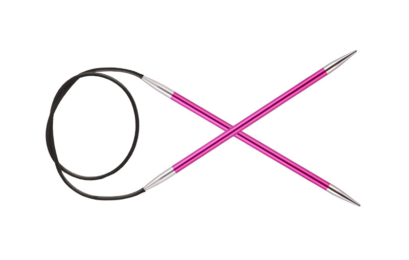 Спиці кругові 5.0 мм-100 см Zing KnitPro, фото 1