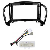 Перехідний штатний комплект із проводкою до Android магнітоли Nissan Juke 2010-2014