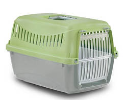 Переноска для собак та котів MP Bergamo GIPSY XS smal, пластикові дверцята 39х26х25 cм