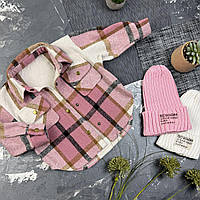 Сорочка дитяча в клітинку BEWARM pouder