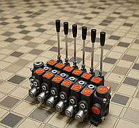 Гідророзподільник Badestnost 6PC100, 6 секцій, 100 л/хв, для ЕО-2626, ЕО-2621, Борекс, аналог Р-100, МР-100