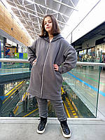 Теплий кардиган на блискавці