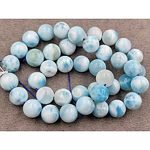 Намистини Ларімар 9,5мм