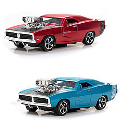 Автомодель Металева Модель автомобіля Додж Чарджер 1:32 Dodge Charger 1970г Білий