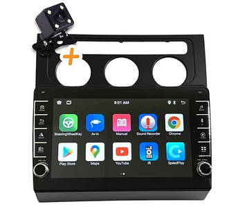 Магнітола для Volkswagen Touran 2004-2008 Android 2/32 ГБ з кнопками | CarPlay, Bluetooth, камера