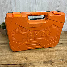 Набір із 78 елементів для ремонту автомобільних тріскачок із хромо-ванадієвою сталлю (5), фото 2