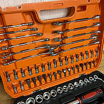 Набір із 78 елементів для ремонту автомобільних тріскачок із хромо-ванадієвою сталлю (5), фото 3