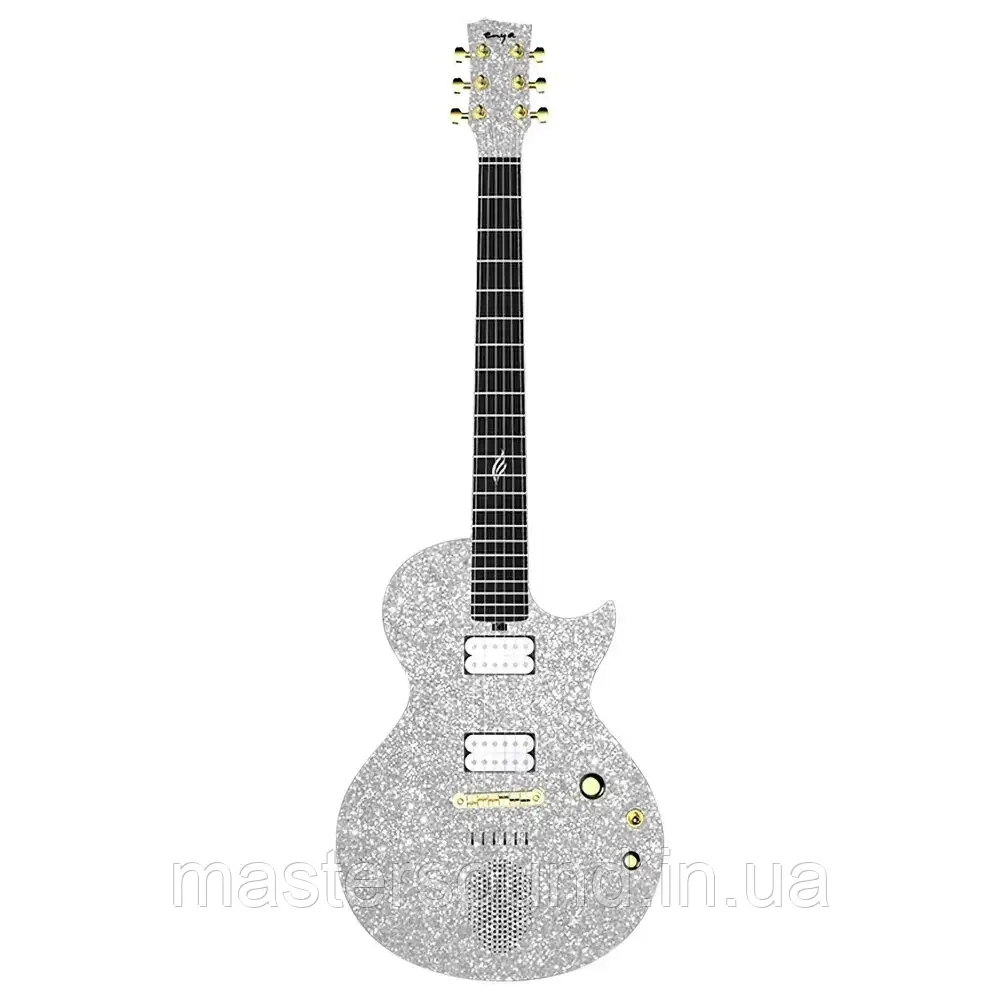 Смарт електрогітара Enya Nova Go Sonic Blink Silver, фото 1
