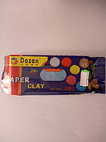 Маса для ліплення самозастигальна через 24 години синя Dozen