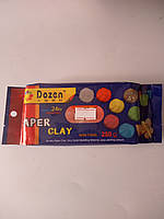 Маса для ліплення самозастигальна через 24 години червона Dozen