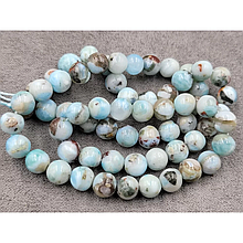 Намистини Ларімар 6,5мм