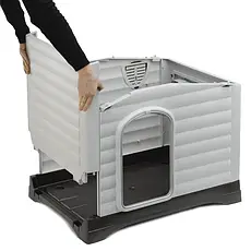 Собачий вольєр з термопластичної смоли DOGVILLA 90, фото 5