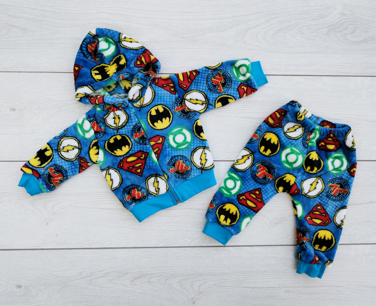 Костюм-тринитка (теплий) "Маля" зріст 62-68 см, фото 1