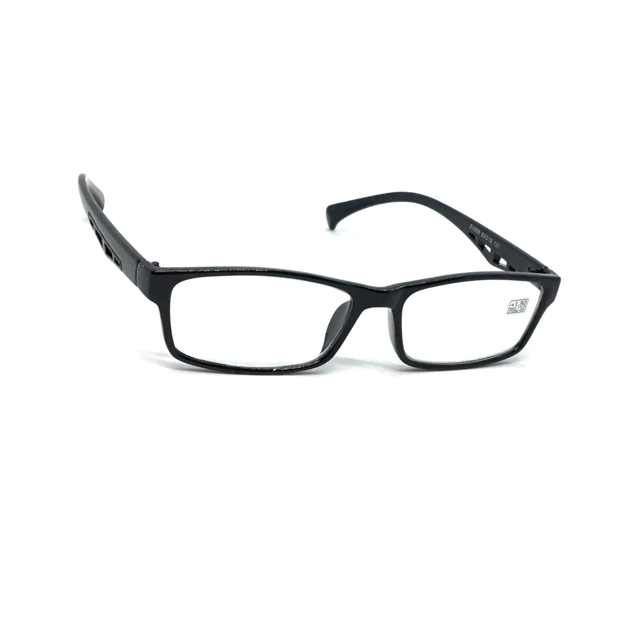 Коригуючі окуляри з білою лінзою 856 с-1 чорні