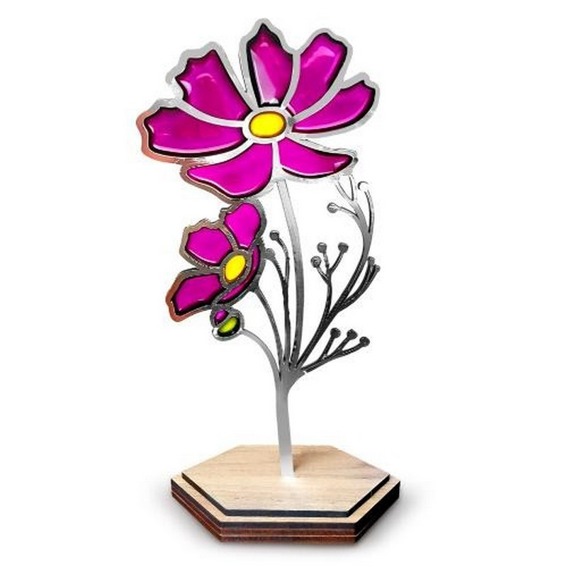 Набір для вітражного живопису за номерами "Пелюстки літа" Fabrika Decoru FDSGK-016, Toyman - фото 1 - id-p2754219700